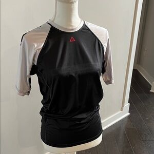 Gracie Barra white belt ranked rashguard